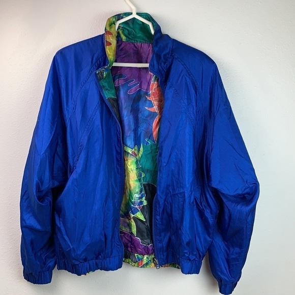 HEAD reversible batik sun windbreaker jacket EUC - Picture 5 of 15
